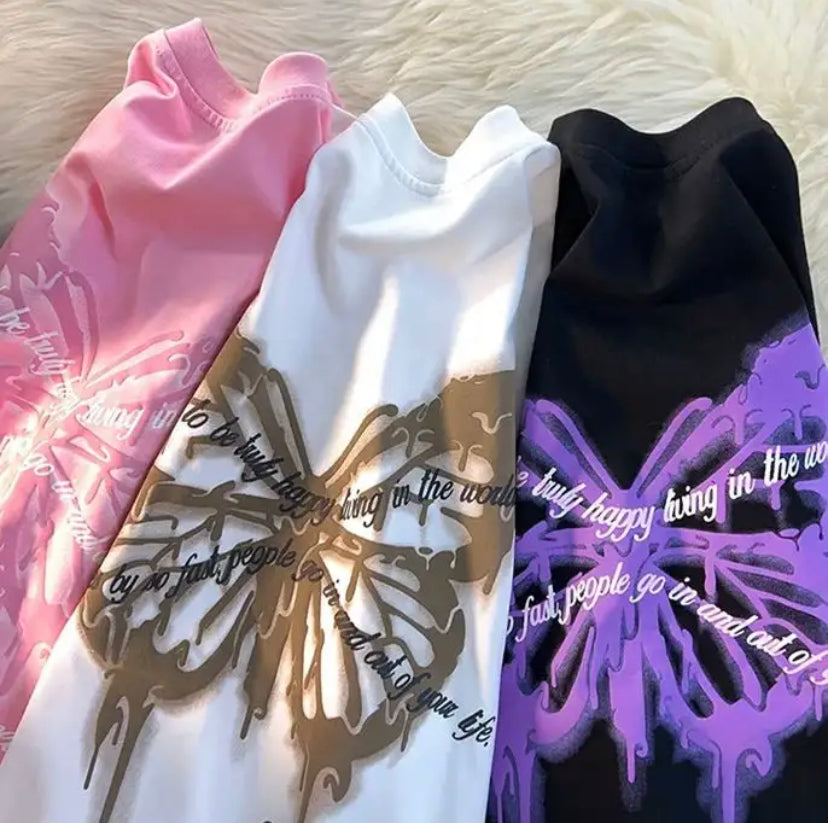 ¡Camiseta de gran tamaño de y2k!