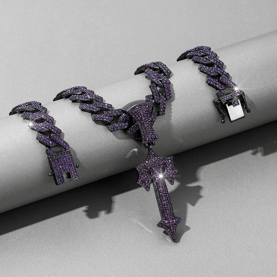 ¡Collar de hombre tipo Trp Str!