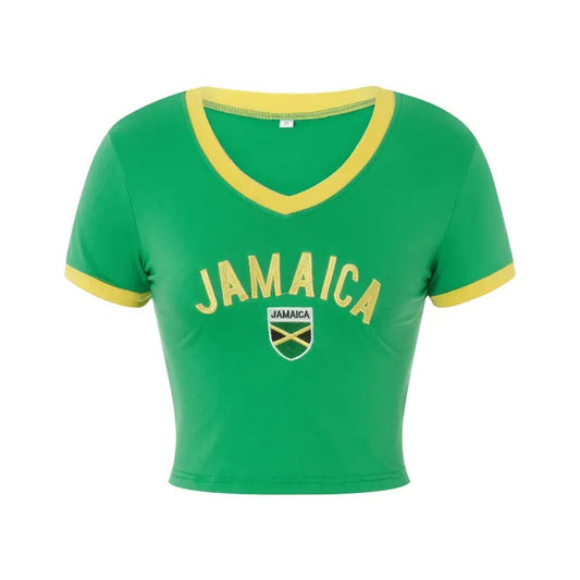 Jamaica Shirt Girl! 🇯🇲