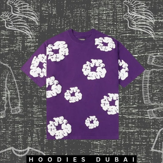 Camiseta tipo Y2k, estilo redondo.