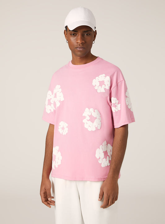 Camiseta tipo Y2k, estilo redondo.