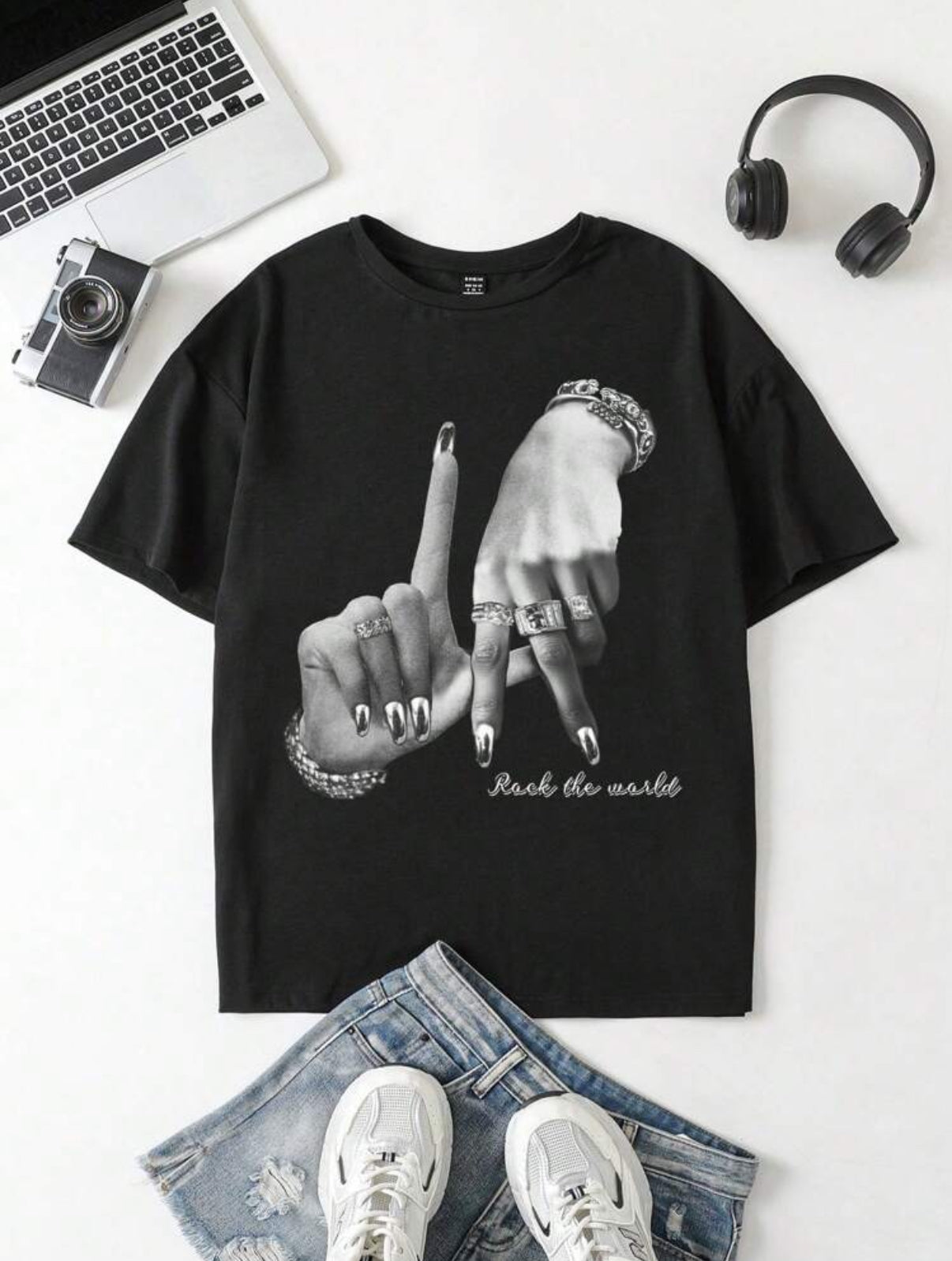 Street wear femme Black haut