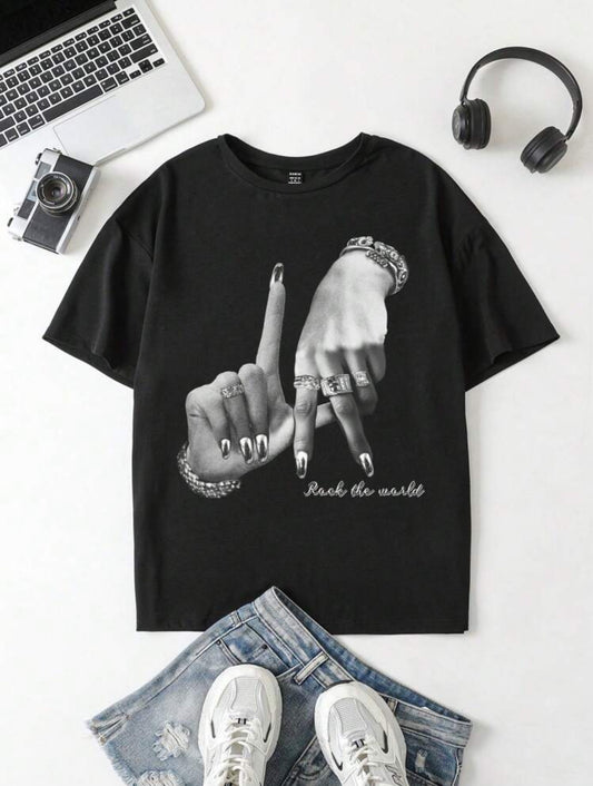 Street wear femme Black haut